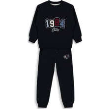 Mışıl Kids 1984 Nakışlı 10-13 Yaş Eşofman Takımı - Lacivert