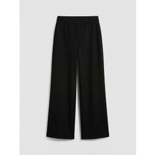 LC Waikiki Lcw Modest Siyah Soft Touch Kadın Eşofman Altı