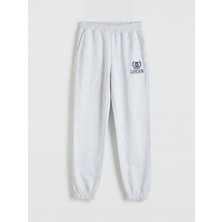 LC Waikiki Xsıde Gri Kadın Kalın Jogger Eşofman Altı