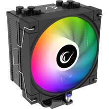 Rampage Frosty RM-C180 AM5/LGA1851 Argb Fan 120MM 87 Cfm TDP180W Siyah Cpu Fan     