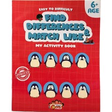 Timion Find Differences Matc Like My Activity Book