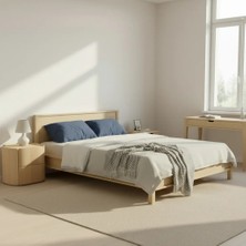 Latanwood Soldre Ahşap Karyola