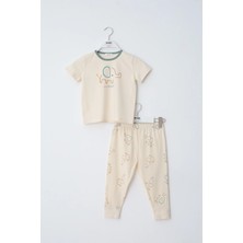 Sevim 70020 Unısex Çocuk Baskılı Pijama Takım