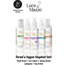 Luce & Mazzo Kokusuz Ihrama Uygun 5 Li Seyahat Seti