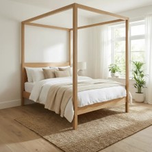Latanwood Hibii Ahşap Karyola