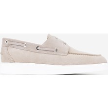 Valmenti Erkek Hakiki Deri Bej Süet Casual Ayakkabı 1149 Style-6 Erk Ayk Y26 Bej Suet