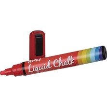 Apli Likit Tebeşir Kalemi 5.5mm Kırmızı 15275