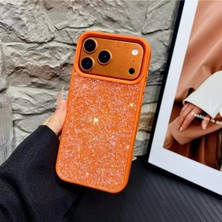 Aserimo Simli Iphone 16 ile Uyumlu Premium Taşlı Kılıf