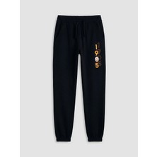 LC Waikiki Lcw Kids Siyah Erkek Çocuk Galatasaray Baskılı Jogger Eşofman Altı