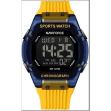 Naviforce Erkekler Için Dijital Çok Fonksiyonlu Izle,moda Su Geçirmez Spor Kadın Saatleri ve Erkekler,renkli Silikon Bant