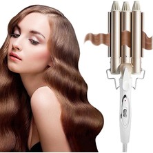 Oska Global Profesyonel Seramik Wag Su Dalgası Saç Maşası - Doğal ve Kalıcı Bukleler Için ( Lisinya )