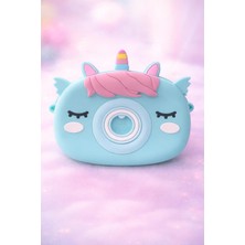 Joinkidz Unicorn Desenli Popit Oyuncaklı Silikon Kız Çocuk Mini Omuz Çanta