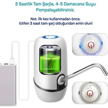 Oska Global Kampta Piknikte Yazlıkta Şarjlı Damacana Otomatik Su Pompası ( Lisinya )