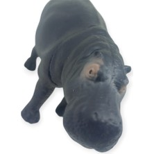 Oska Global Hayvan Figürleri - Vahşi Hayvanlar 9 cm - Su Aygırı (Lisinya)