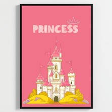 Besay Prensesin Sihri Çocuk Odası Posteri–dekoratif 3lü Set A2 Çerçevesiz