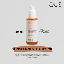 Qos Essential Routine Sunset Gold Luxury Saç Bakım Serum 50ML