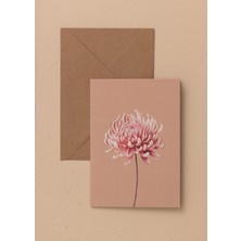The Mia Art Line Mini Tebrik Kart Seti Chrysanthemum 10X14
