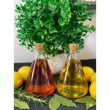 Elif Aksesuar Borosilikat Cam 2 Li Yağlık Sirkelik 150 ml