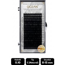 Ocean 0.10C Natural Kıvrım Mix Soft Eyelash Doğal Ipek Kirpik 16'lı