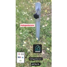 Dogant Şemsiye Kazığı Metal Bahçe Şemsiye Sabitleme Aparatı Kazığı
