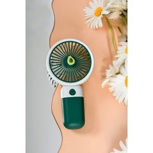 Dr. Hana Dr Hana Mini Fan Masaüstü Taşınabilir Telefon Stantlı Vantilatör 2si 1 Arada Güçlü Üfleme