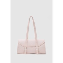 Shule Bags Lue Vintage Baget Çanta Pudra Pembe