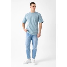 i8 Denim Paça Yıpratmalı Tapered Jean