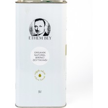 Ethem Bey Zeytinyağları Ethem Bey Natürel Birinci Zeytinyağı 5 L Teneke