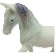 Oska Global Çiftlik Hayvanları Serisi - Yarış Atı 12 cm - Beyaz (Lisinya)