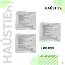 Haustier CB001/CB002 Akıllı Kedi Tuvaletleri Için Deojel Çöp Haznesi Koku Giderici Tablet (3 Adet)