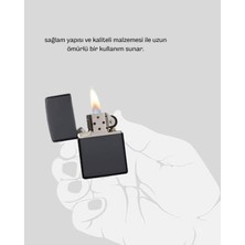 Oska Global Metal Gövdeli Tasarım Çakmak Mat Yüzeyli ve Ergonomik Tutma Özellikli - Lisinya