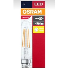 Osram Rustik LED Mum Ampül E14 4W (40W) 470 Lumen Kolay Montaj Özelliği ile Enerji Tasarruflu