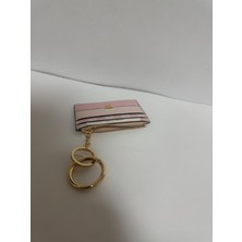 Oska Global Kadın Fermuarlı Kartlık Pudra Yan Cüzdan