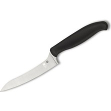 Spyderco Z-Cut Black Pointed Tip Plainedge Mutfak Bıçağı