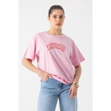 i8 Denim Puerto Rico Baskılı T-Shirt