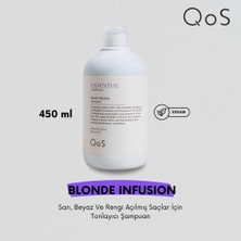 Qos Essential Routine Blonde Infusion Turuncu Nötrleyici Şampuan 450ML