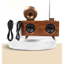 Oska Global Nostaljik Radyo Bluetooth Bağlantılı Şarjlı Yüksek Ses Kaliteli - Lisinya