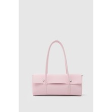 Shule Bags Mari Vintage Baget Çanta Pudra Pembe