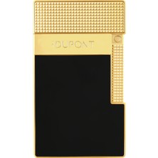 S.t. Dupont Siyah Gold Tek Torch & Soft Flame Masa Tipi Puro Çakmağı T20100