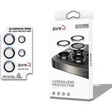 Galaxy Uyumlu S26 Ultra Zore Cl-12 Premium Safir Parmak Izi Bırakmayan Anti-Reflective Kamera Lens Koruyucu-Açık Mavi