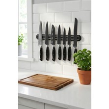 EW's Kitchenware 55 cm Şerit Mıknatıslı Bıçak Tutucu – Mutfak Duvar Askısı, Bıçak Organizeri