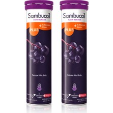 Sambucol 15’li Efervesan Tablet Kara Mürver Ekstreli Takviye Edici Gıda 2 Adet