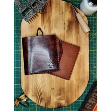 Balthazar Workshop Manus El Yapımı Vejetal Shell Hakiki Deri Kartlıklı Cüzdan