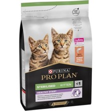 Pro Plan Sterilised Somonlu Kısırlaştırılmış Yavru Kedi Maması 3