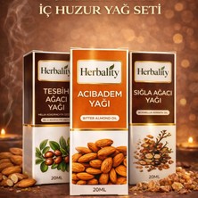 Çare Burada Topraklanma ve Iç Huzur Yağ Seti (Acıbadem Yağı & Sığla Ağacı Yağı & Tesbih Ağacı Yağı)