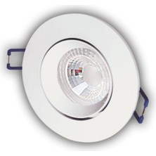 5 Adet Cata Ct 5256 Safir Beyaz Kasa 8W Sıva Altı LED Spot Beyaz Işık 6400K