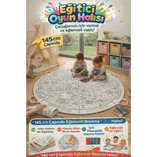 Bagg Eğitici Boyama Halısı - Zeka Geliştirici Aktivite Seti - Tekrar Boyanabilir V2
