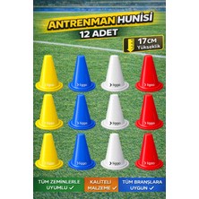 Liggo 12li Antrenman Hunisi 17 Cm 4 Renk Antrenman Eğitim Seti