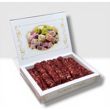 Lokumbox Fitil Zereşkli Fındıklı Lokum (Damla Sakızlı) 1kg.