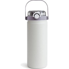 Weather Forecast 316 L Çelik 1200 ML  Vakumlu Soğuk Pipetli Matara Suluk cin413by-12